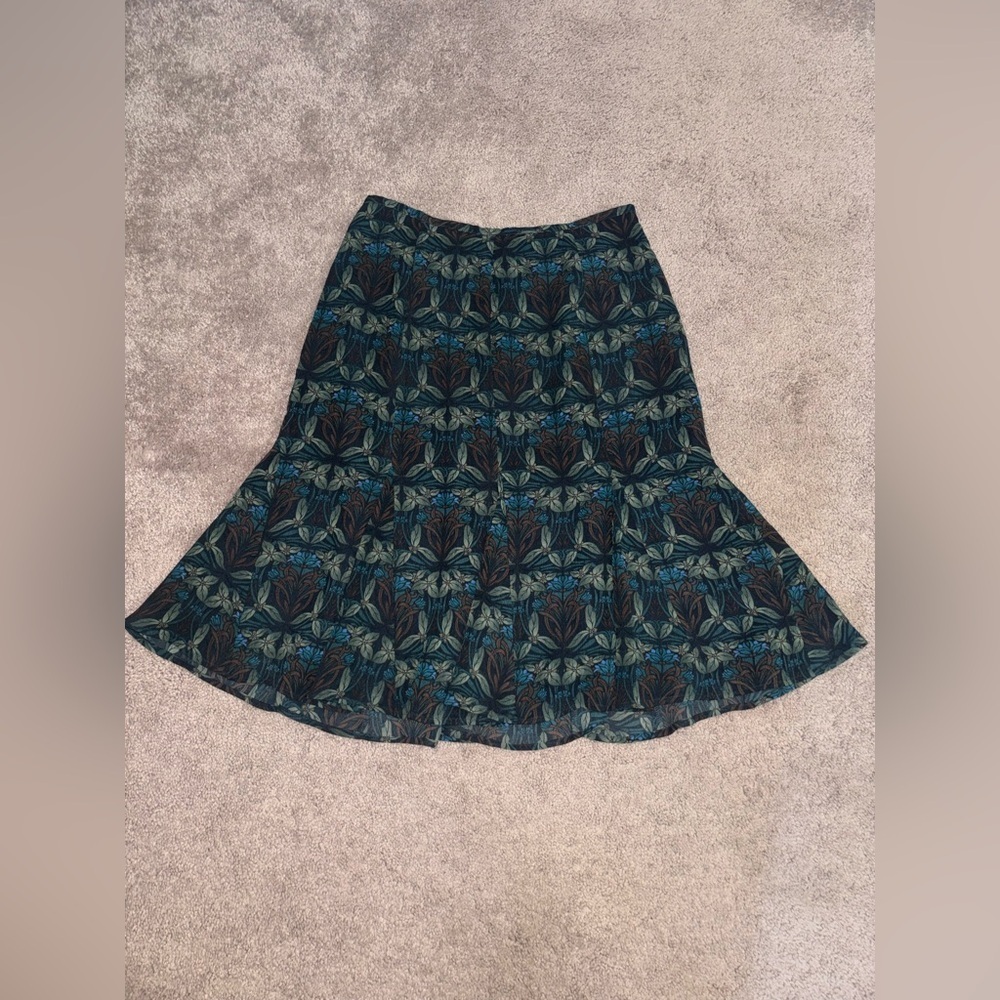 Vintage JH Collectibles Skirt Size 4
Midi Fishtail Floral Dark Fairy Sheer
Boho